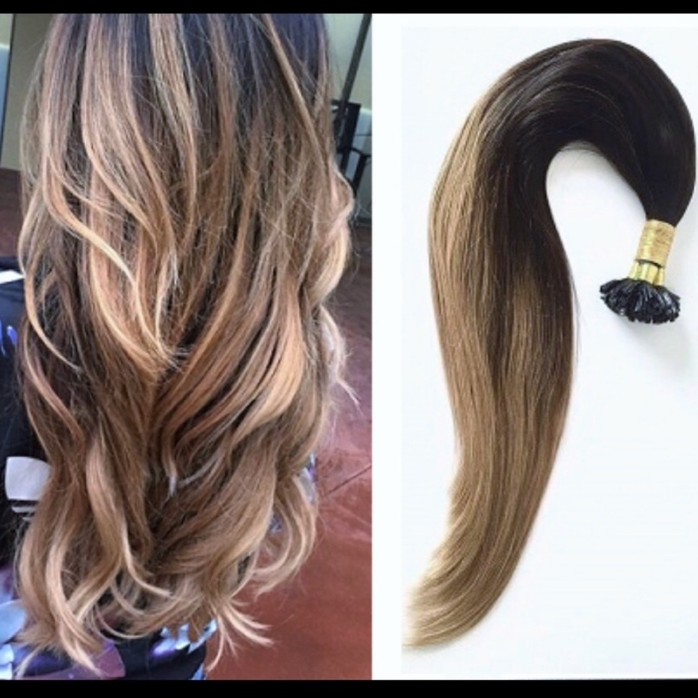 I-tip microbeads VIRGIN RUSSIAN hair extensions